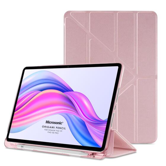 Microsonic Huawei MatePad SE 11 Kılıf Origami Pencil Rose Gold