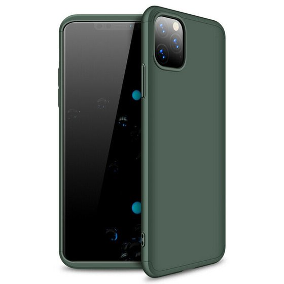 Microsonic Apple iPhone 11 Pro (5.8'') Kılıf Double Dip 360 Protective Yeşil