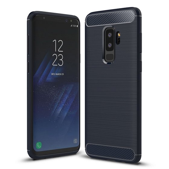 Microsonic Samsung Galaxy S9 Plus Kılıf Room Silikon Lacivert