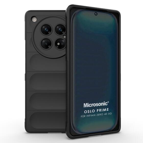 Microsonic Infinix Zero 40 5G Kılıf Oslo Prime Siyah
