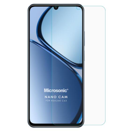 Microsonic Realme C63 Nano Glass Cam Ekran Koruyucu