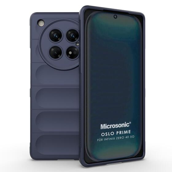 Microsonic Infinix Zero 40 5G Kılıf Oslo Prime Lacivert