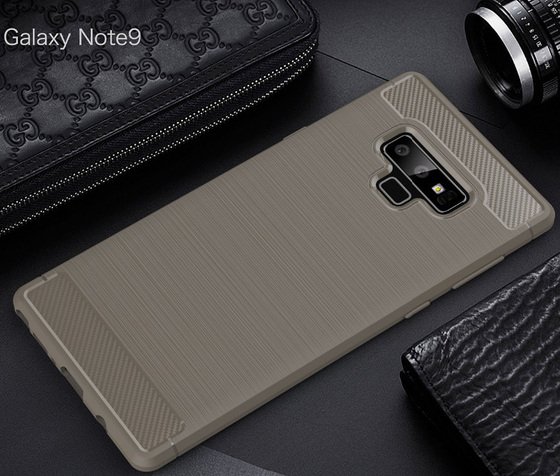 Microsonic Samsung Galaxy Note 9 Kılıf Room Silikon Gri