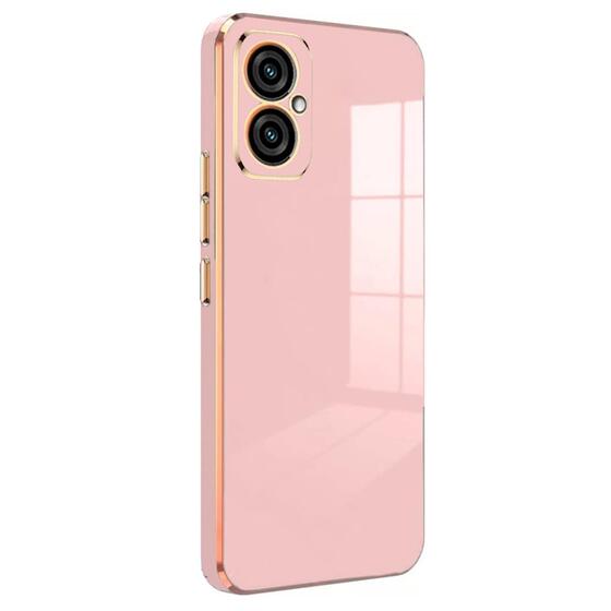 Microsonic Vivo Y27 Kılıf Olive Plated Pembe