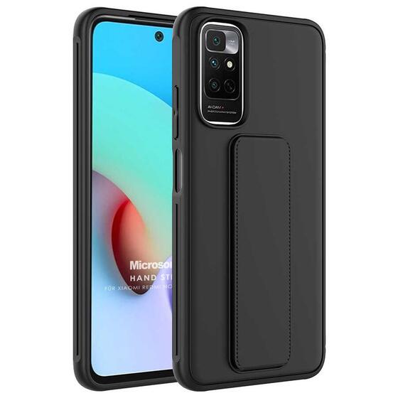 Microsonic Xiaomi Redmi Note 11 Pro 5G Kılıf Hand Strap Siyah