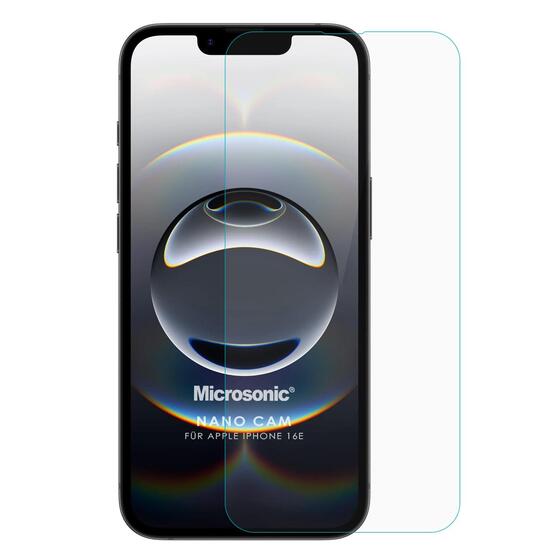 Microsonic Apple iPhone 16e Nano Glass Cam Ekran Koruyucu