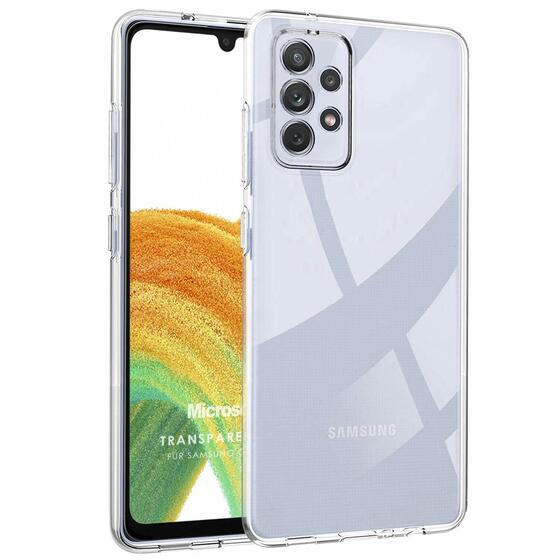 Microsonic Samsung Galaxy A33 5G Kılıf Transparent Soft Şeffaf