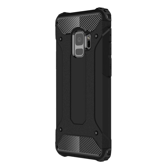 Microsonic Samsung Galaxy S9 Kılıf Rugged Armor Siyah