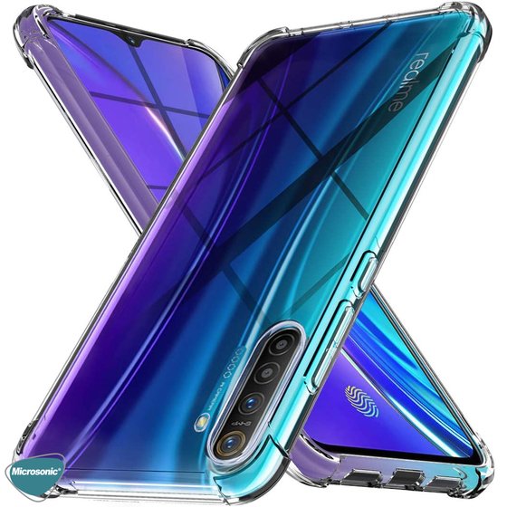 Microsonic Shock Absorbing Kılıf Realme XT Şeffaf