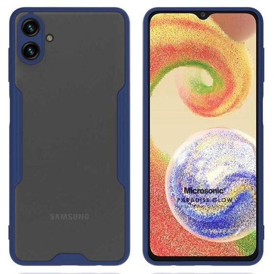 Microsonic Samsung Galaxy A04 Kılıf Paradise Glow Lacivert