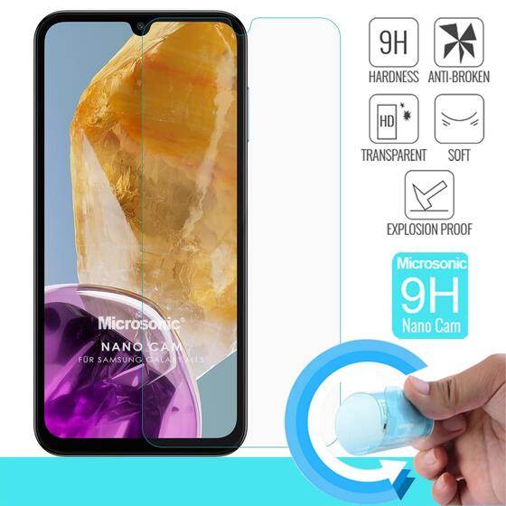 Microsonic Samsung Galaxy M15 Nano Glass Cam Ekran Koruyucu