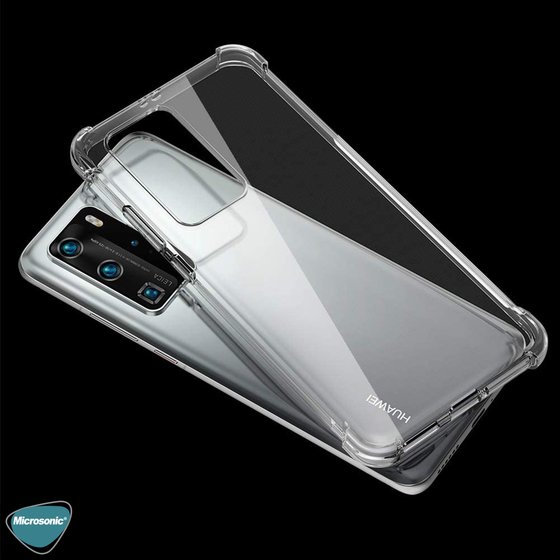 Microsonic Shock Absorbing Kılıf Huawei P40 Pro Şeffaf