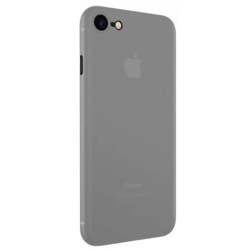 Microsonic Apple iPhone SE 2022 Kılıf Peipe Matte Silicone Gri