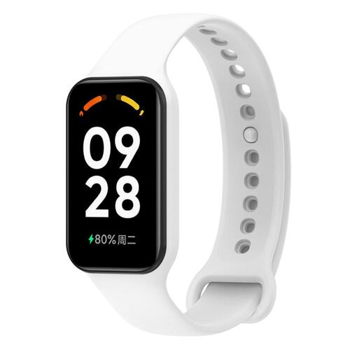 Microsonic Xiaomi Redmi Smart Band 2 Kordon, Silicone Sport Band Beyaz