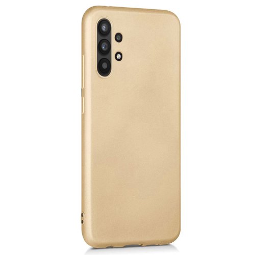 Microsonic Matte Silicone Samsung Galaxy A32 5G Kılıf Gold