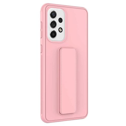 Microsonic Samsung Galaxy A23 Kılıf Hand Strap Pembe