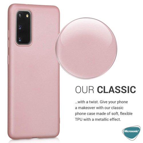 Microsonic Matte Silicone Samsung Galaxy A02s Kılıf Siyah