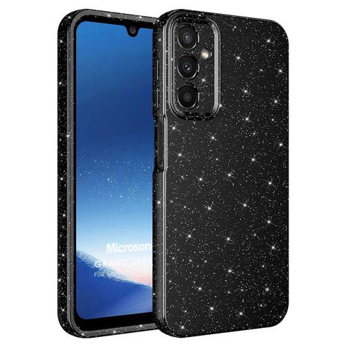 Microsonic Samsung Galaxy A15 Kılıf Grand Stardust Siyah