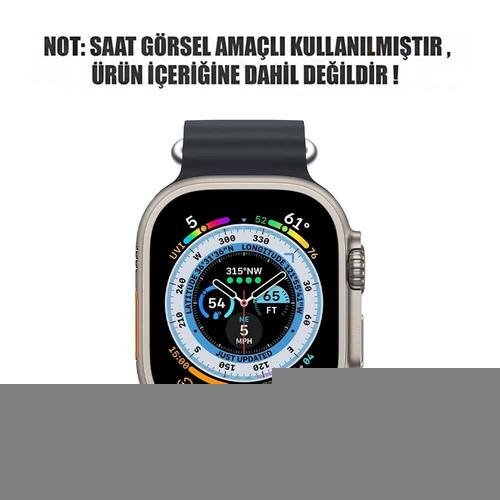 Microsonic Apple Watch Series 6 44mm Kordon Ocean Band Yeşil