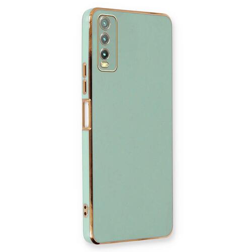 Microsonic Vivo Y20s Kılıf Olive Plated Yeşil