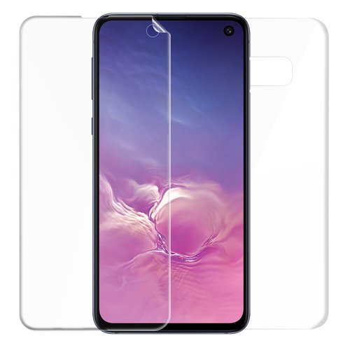 Microsonic Samsung Galaxy S10e Ön + Arka Kavisler Dahil Tam Ekran Kaplayıcı Film