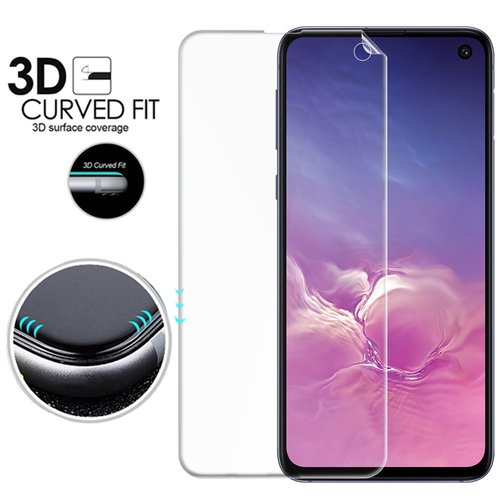 Microsonic Samsung Galaxy S10e Ön + Arka Kavisler Dahil Tam Ekran Kaplayıcı Film