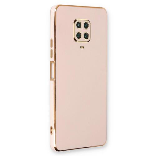 Microsonic Xiaomi Redmi Note 9S Kılıf Olive Plated Pembe