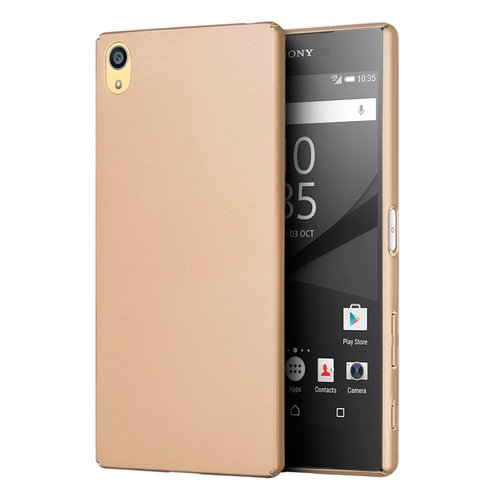 Microsonic Sony Xperia Z5 Premium Kılıf Premium Slim Gold