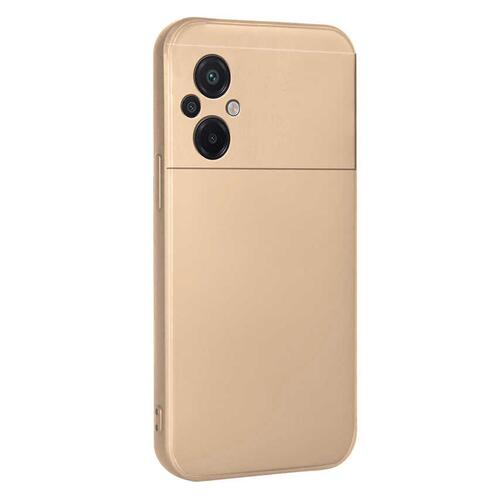 Microsonic Matte Silicone Xiaomi Poco M5 Kılıf Gold