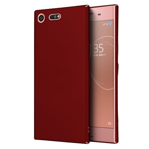 Microsonic Sony Xperia XZ Premium Kılıf Premium Slim Kırmızı