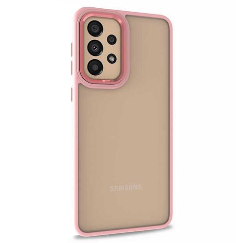 Microsonic Samsung Galaxy A73 5G Kılıf Bright Planet Rose Gold