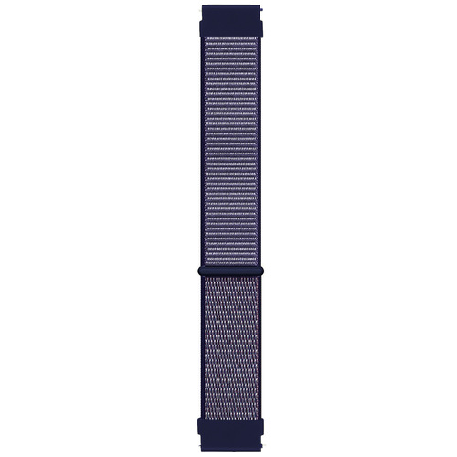 Microsonic Huawei Watch GT 6 46mm Hasırlı Kordon Woven Sport Loop Mor