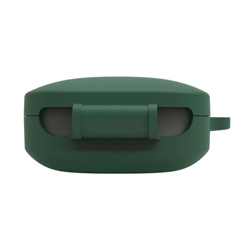 Microsonic Xiaomi Redmi Buds 6 Kılıf Askılı Mat Silikon Koyu Yeşil