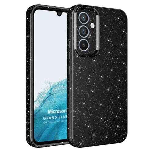 Microsonic Samsung Galaxy A34 Kılıf Grand Stardust Siyah