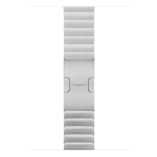 Microsonic Apple Watch Series 5 44mm Kordon Link Bracelet Band Gümüş