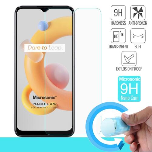 Microsonic Realme C11 2021 Nano Glass Cam Ekran Koruyucu