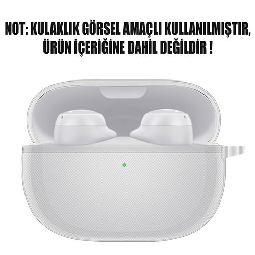 Microsonic Xiaomi Redmi Buds 6 Pro Kılıf Transparent Clear Soft Şeffaf
