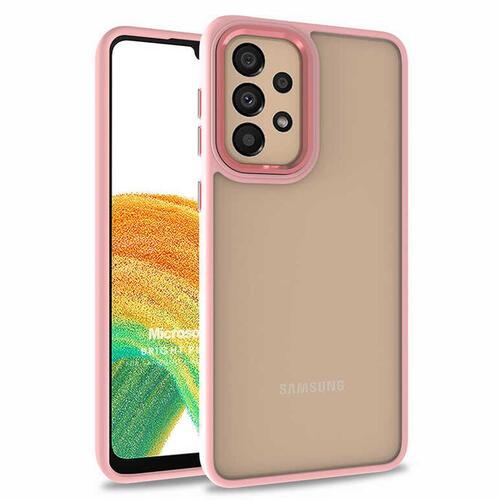 Microsonic Samsung Galaxy A33 5G Kılıf Bright Planet Rose Gold