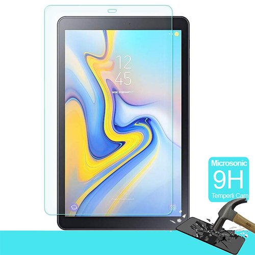 Microsonic Samsung Galaxy Tab A 10.5'' T590 Temperli Cam Ekran koruyucu