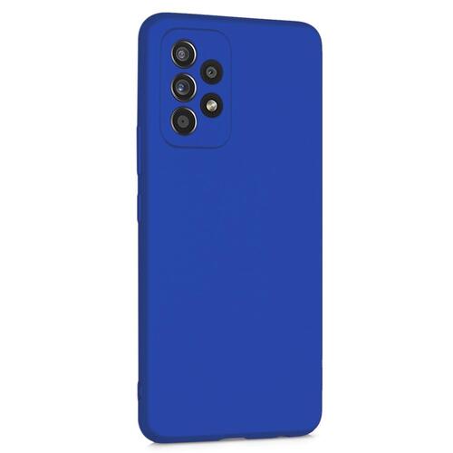 Microsonic Matte Silicone Samsung Galaxy A23 Kılıf Mavi