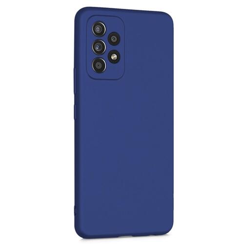 Microsonic Matte Silicone Samsung Galaxy A23 Kılıf Lacivert