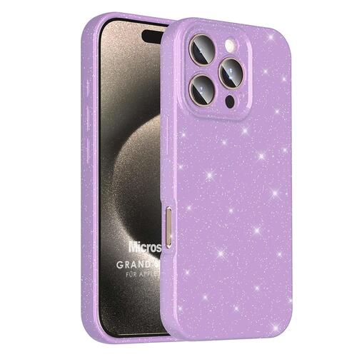 Microsonic Apple iPhone 16 Pro Max Kılıf Grand Stardust Lila