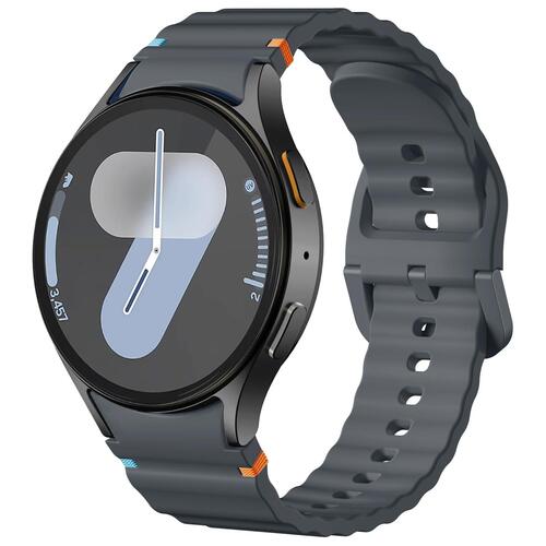 Microsonic Samsung Galaxy Watch 4 40mm Kordon ProMotion Sport Koyu Gri