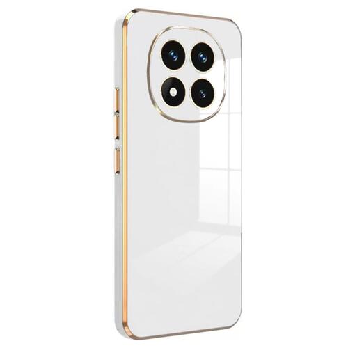 Microsonic Xiaomi Redmi Note 14 Pro 5G Kılıf Olive Plated Beyaz
