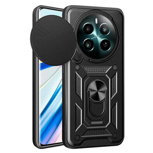 Microsonic Realme 12 Plus Kılıf Impact Resistant Siyah