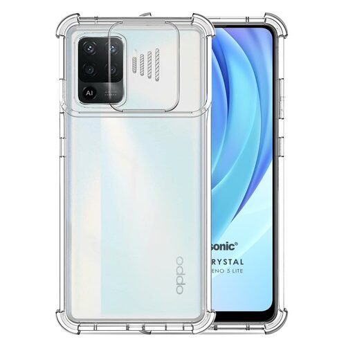 Microsonic Oppo Reno 5 Lite Kılıf Chill Crystal Şeffaf