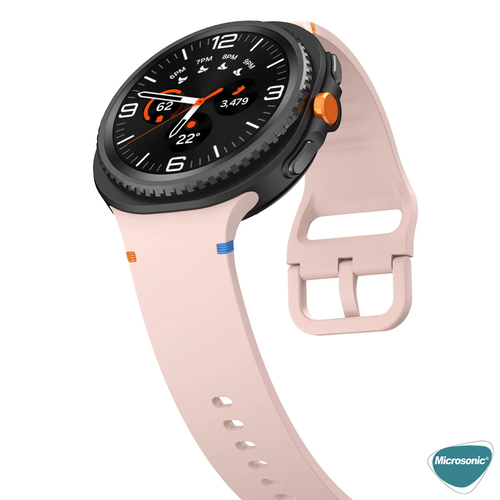 Microsonic Samsung Galaxy Watch Ultra 2025 Kordon ProMotion Sport Pudra