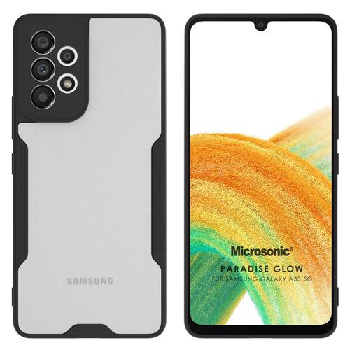 Microsonic Samsung Galaxy A33 5G Kılıf Paradise Glow Siyah