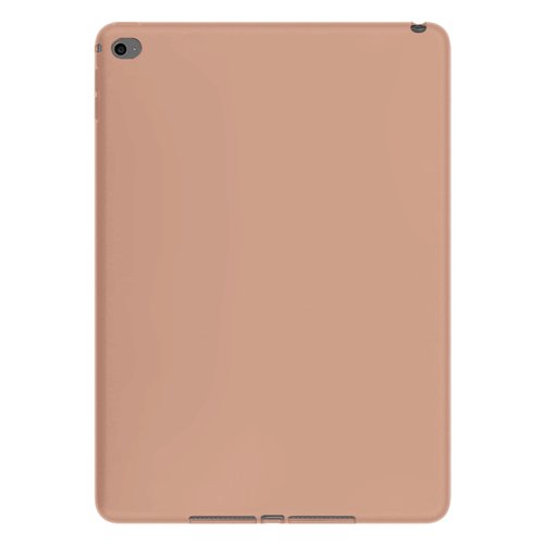 Microsonic Matte Silicone Apple iPad Air 2 (A1566-A1567) Kılıf Rose Gold