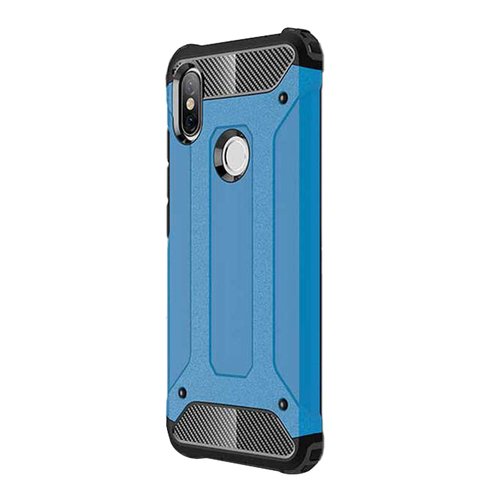 Microsonic Xiaomi Redmi S2 Kılıf Rugged Armor Mavi